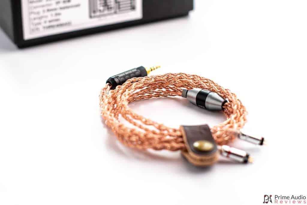 Han Sound Audio Zentoo coiled with leather strap