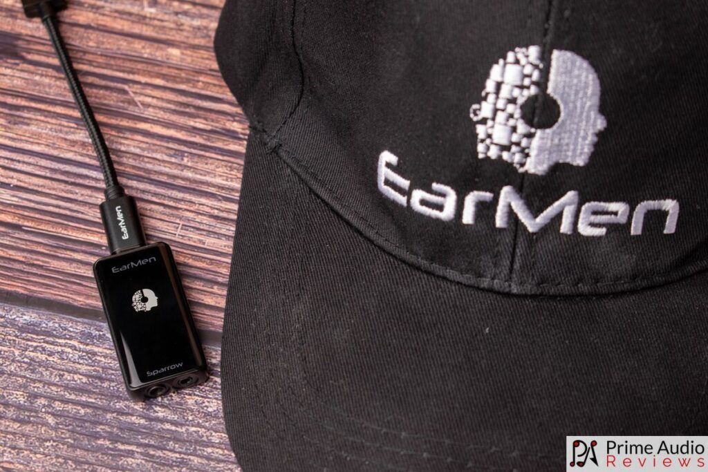 The EarMen Sparrow DAC and EarMen hat