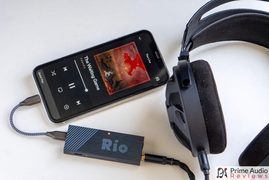 Phatlab Rio with iPhone and FiiO FT3